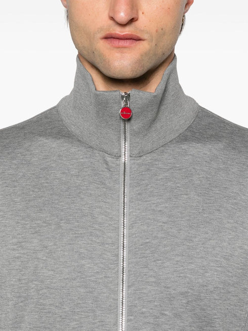 logo-embroidered tracksuit